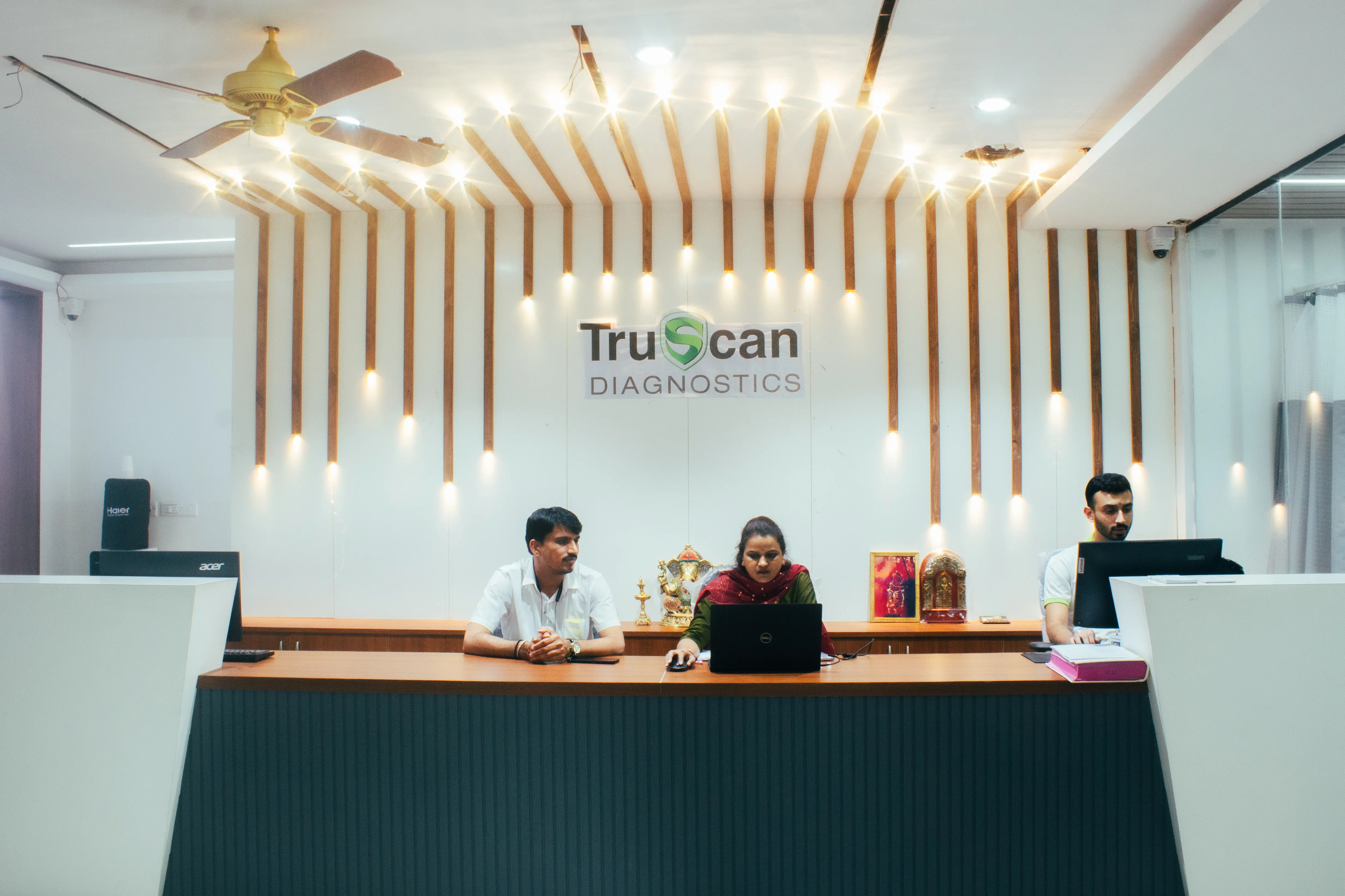 Reception at TruScan Diagnostics
