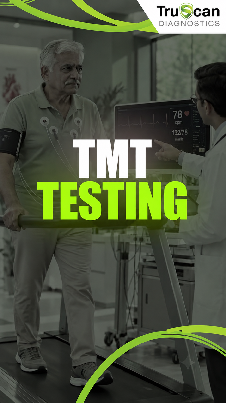 TMT treadmill test for heart health